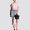 T-Shirt mit Balmain Paris-Print