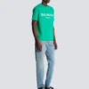 T-Shirt mit Balmain Paris-Print T-Shirt mit Balmain Paris-Print