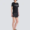 T-Shirt mit Balmain Paris-Print