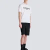 T-Shirt mit Balmain Paris-Print T-Shirt mit Balmain Paris-Print