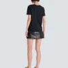 T-Shirt mit Balmain Paris-Print