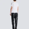 T-Shirt mit Balmain Paris-Print