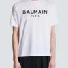 T-Shirt mit Balmain Paris-Print T-Shirt mit Balmain Paris-Print