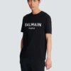 T-Shirt mit Balmain Paris-Print T-Shirt mit Balmain Paris-Print