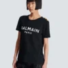 T-Shirt mit Balmain Paris-Print