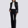 T-Shirt mit Balmain Signature-Stickerei