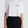 T-Shirt mit Balmain Signature-Stickerei