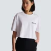 T-Shirt mit Balmain Signature-Stickerei