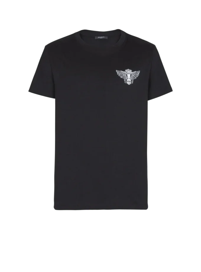 T-Shirt mit Balmain Wings-Print T-Shirt mit Balmain Wings-Print