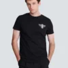T-Shirt mit Balmain Wings-Print T-Shirt mit Balmain Wings-Print