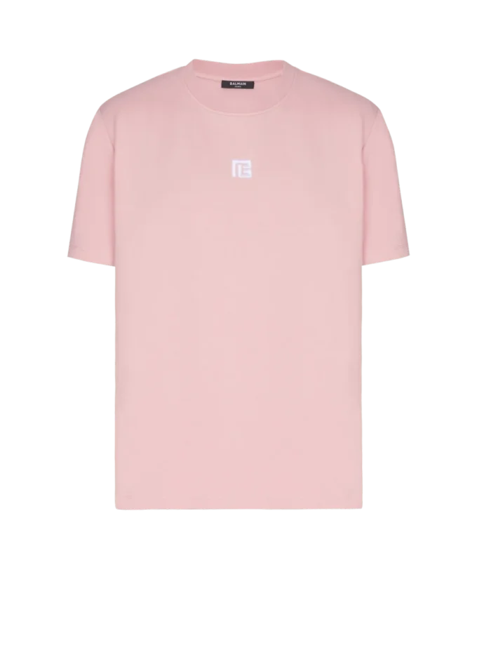 T-Shirt mit gesticktem Logo