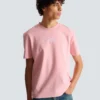 T-Shirt mit gesticktem Logo