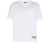 T-Shirt mit kleinem Balmain-Stempel-Print T-Shirt mit kleinem Balmain-Stempel-Print