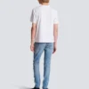 T-Shirt mit kleinem Balmain-Stempel-Print T-Shirt mit kleinem Balmain-Stempel-Print