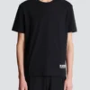 T-Shirt mit kleinem Balmain-Stempel-Print T-Shirt mit kleinem Balmain-Stempel-Print