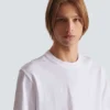 T-Shirt mit kleinem Balmain-Stempel-Print T-Shirt mit kleinem Balmain-Stempel-Print
