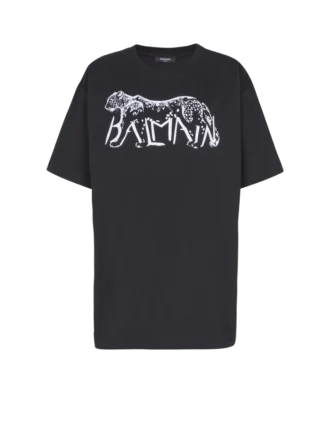 T-Shirt mit Leopardenmuster T-Shirt mit Leopardenmuster