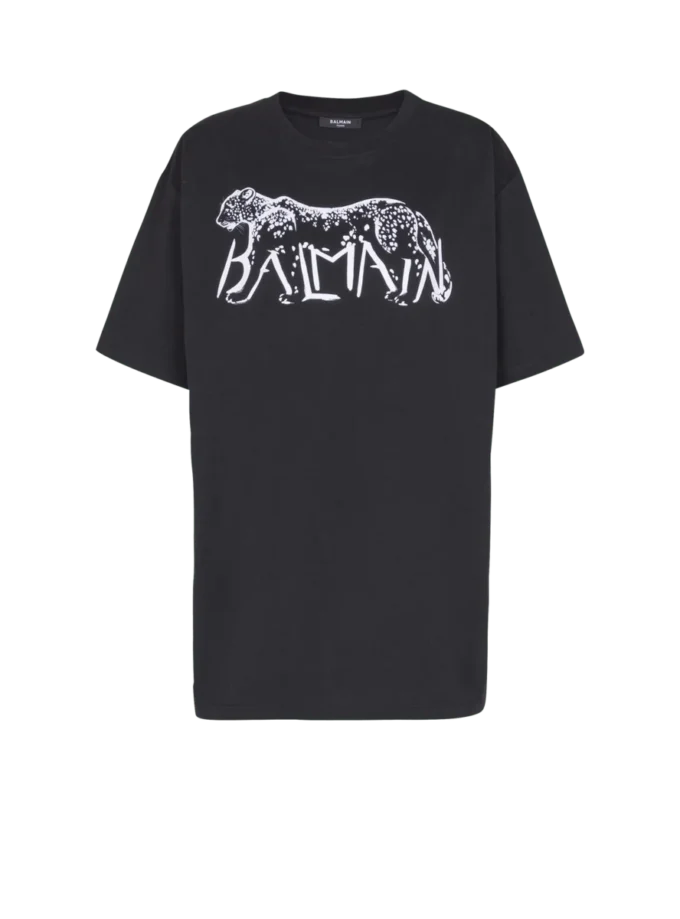 T-Shirt mit Leopardenmuster T-Shirt mit Leopardenmuster