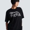 T-Shirt mit Leopardenmuster T-Shirt mit Leopardenmuster
