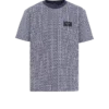 T-Shirt mit Monogramm und Balmain Couture-Label T-Shirt mit Monogramm und Balmain Couture-Label
