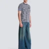 T-Shirt mit Monogramm und Balmain Couture-Label T-Shirt mit Monogramm und Balmain Couture-Label