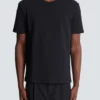 T-Shirt mit Vintage-Gel-Logo von Balmain T-Shirt mit Vintage-Gel-Logo von Balmain