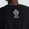 T-Shirt mit Vintage-Gel-Logo von Balmain T-Shirt mit Vintage-Gel-Logo von Balmain