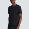 T-Shirt mit Vintage-Gel-Logo von Balmain T-Shirt mit Vintage-Gel-Logo von Balmain