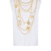 Tanktop mit Collier-Print im Trompe-l’œil-Stil