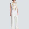 Tanktop mit Collier-Print im Trompe-l’œil-Stil
