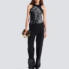 Tanktop mit Leopardenprint