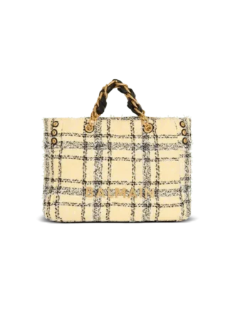 Tote Bag aus kariertem Tweed 1945 Tote Bag aus kariertem Tweed 1945