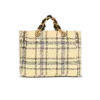 Tote Bag aus kariertem Tweed 1945