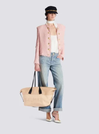 Track Raffia-Tasche