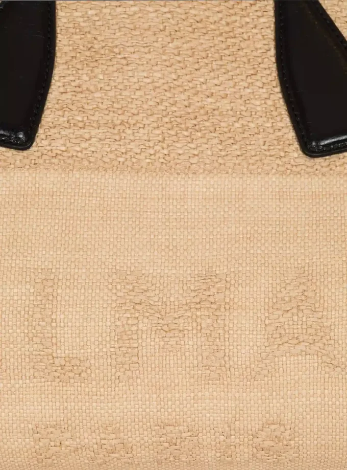 Track Raffia-Tasche