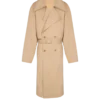Trenchcoat aus Baumwoll-Canvas Trenchcoat aus Baumwoll-Canvas