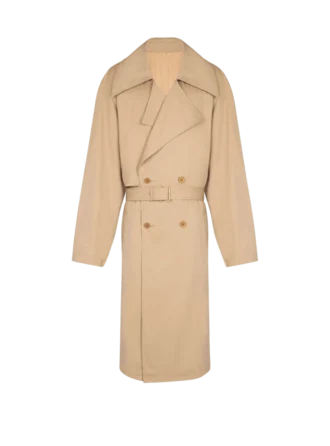 Trenchcoat aus Baumwoll-Canvas