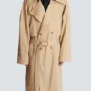Trenchcoat aus Baumwoll-Canvas Trenchcoat aus Baumwoll-Canvas
