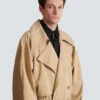 Trenchcoat aus Baumwoll-Canvas Trenchcoat aus Baumwoll-Canvas