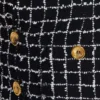 Tweed-Bleistiftrock mit Knöpfen Tweed-Bleistiftrock mit Knöpfen