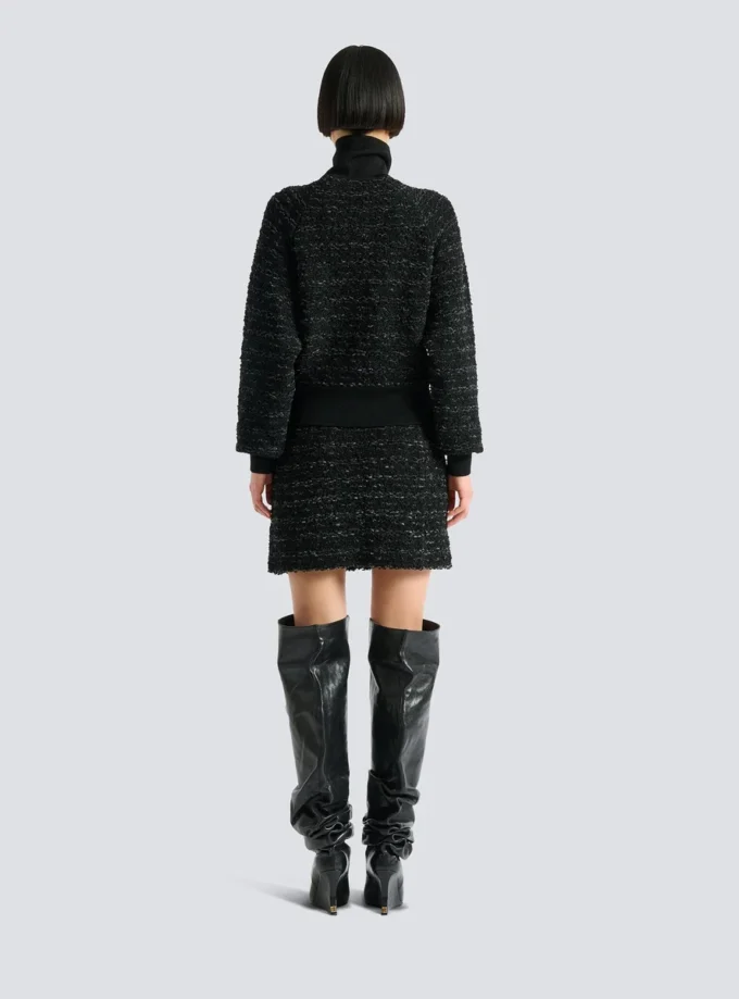 Tweed-Bomberjacke Tweed-Bomberjacke