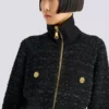 Tweed-Bomberjacke Tweed-Bomberjacke