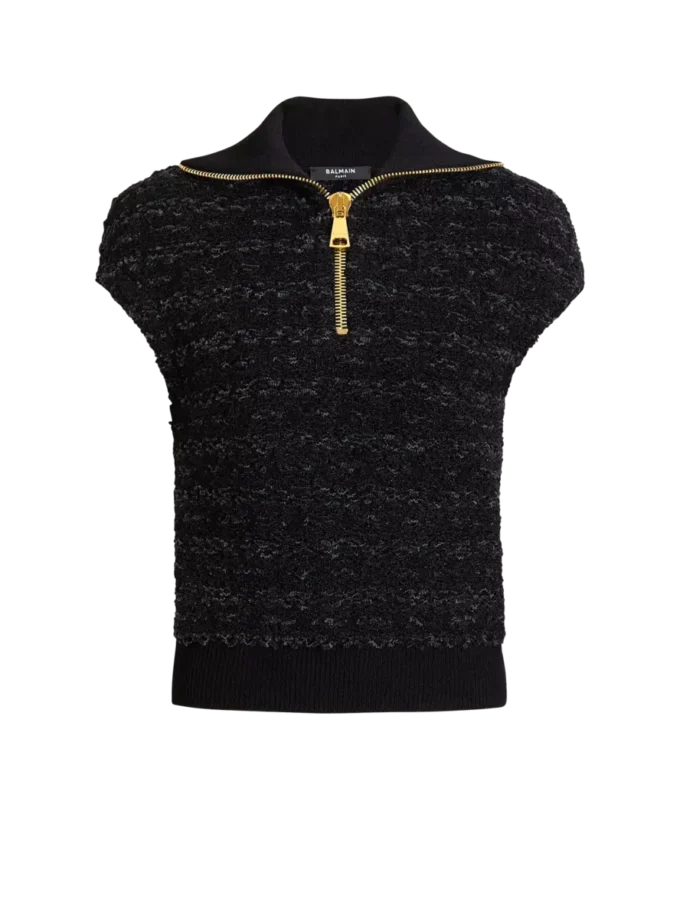 Tweed-Oberteil Tweed-Oberteil