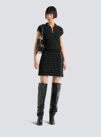 Tweed-Oberteil Tweed-Oberteil