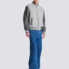 Varsity-Jacke aus Wolle und Kaschmir Varsity-Jacke aus Wolle und Kaschmir