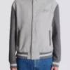 Varsity-Jacke aus Wolle und Kaschmir Varsity-Jacke aus Wolle und Kaschmir