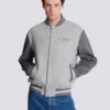 Varsity-Jacke aus Wolle und Kaschmir Varsity-Jacke aus Wolle und Kaschmir