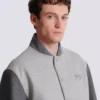 Varsity-Jacke aus Wolle und Kaschmir Varsity-Jacke aus Wolle und Kaschmir