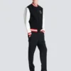 Varsity-Jacke aus Wolle und Kunstleder Varsity-Jacke aus Wolle und Kunstleder