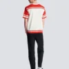 Varsity-T-Shirt mit Balmain Écusson-Print Varsity-T-Shirt mit Balmain Écusson-Print
